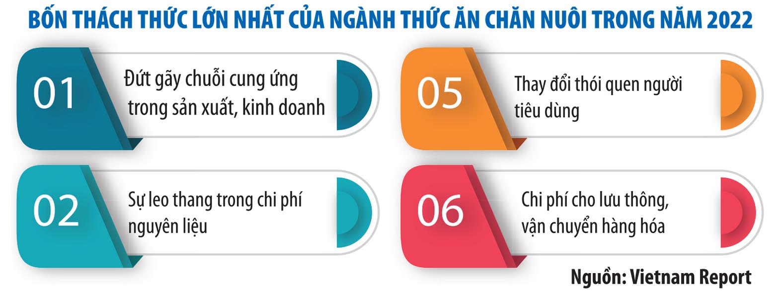 Bốn thách thức lớn của ngành thức ăn chăn nuôi